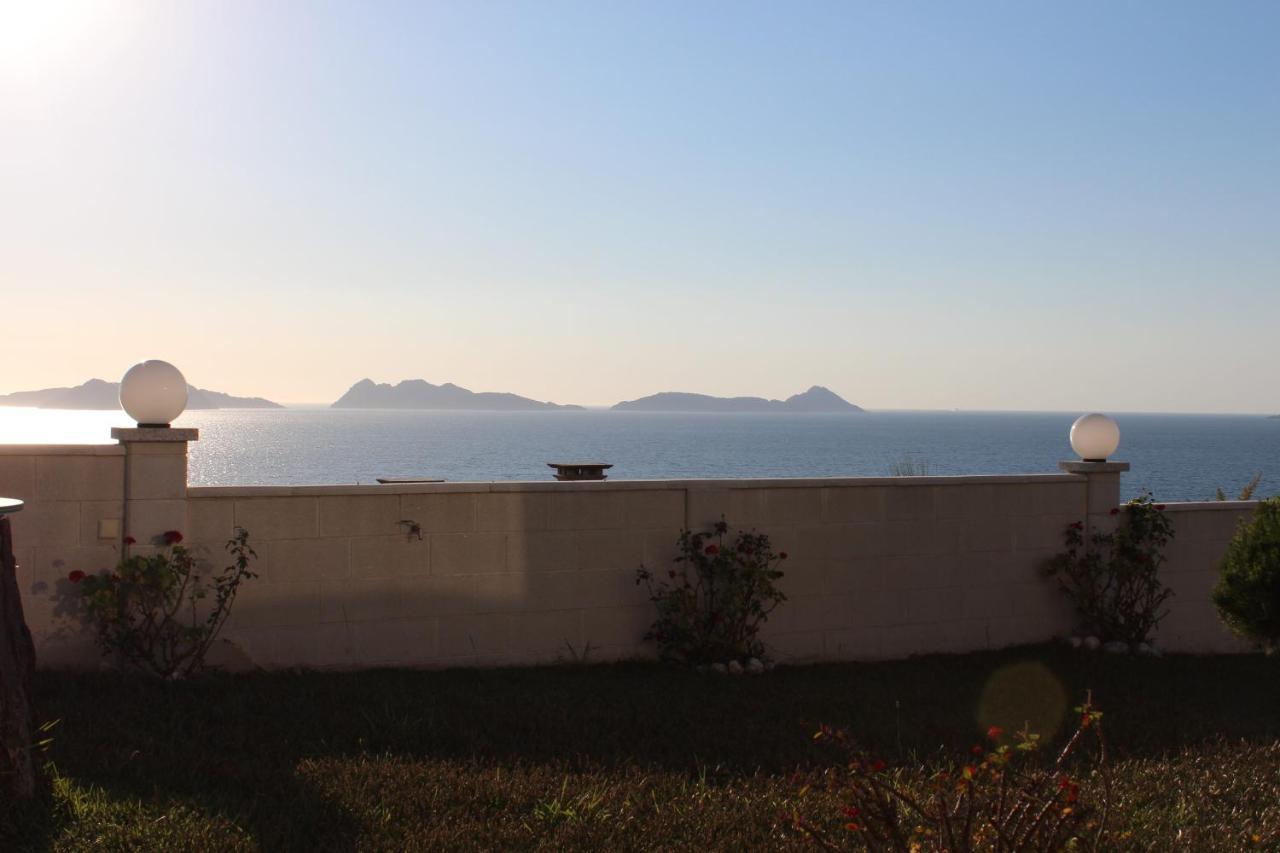 Precioso Apartamento Con Terreno Y Vistas A Cies Comarca de Comarca de Vigo Buitenkant foto