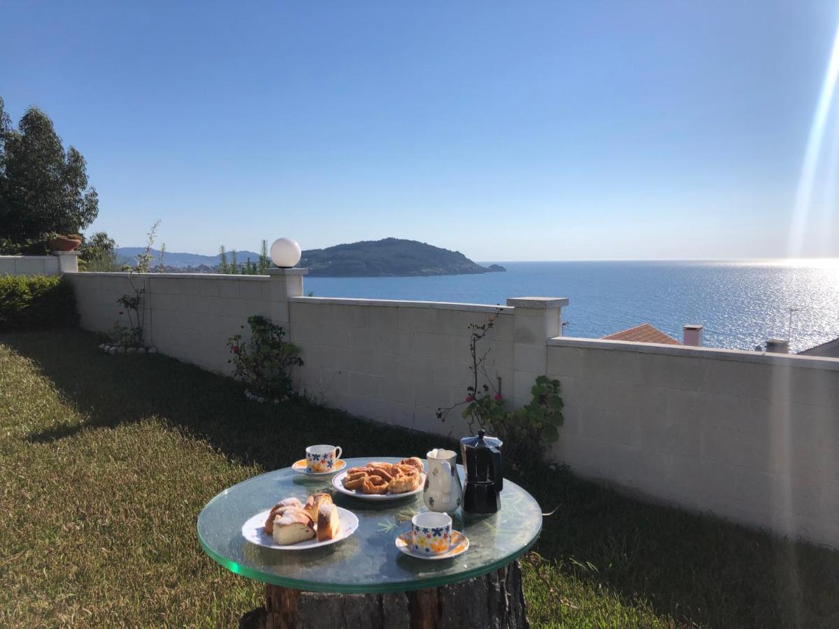 Precioso Apartamento Con Terreno Y Vistas A Cies Comarca de Comarca de Vigo Buitenkant foto