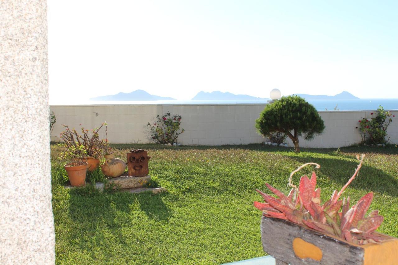 Precioso Apartamento Con Terreno Y Vistas A Cies Comarca de Comarca de Vigo Buitenkant foto