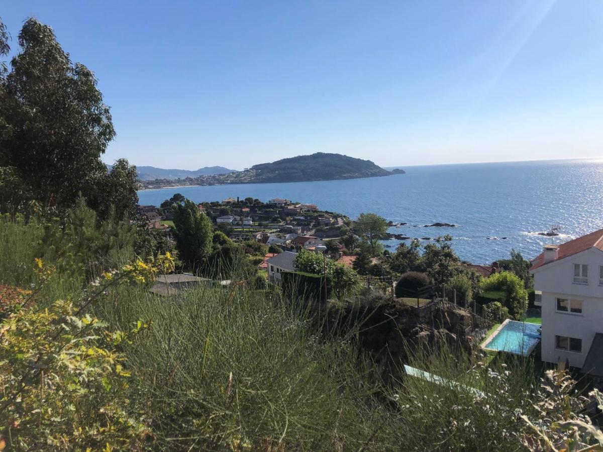 Precioso Apartamento Con Terreno Y Vistas A Cies Comarca de Comarca de Vigo Buitenkant foto