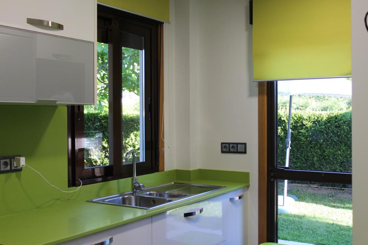 Precioso Apartamento Con Terreno Y Vistas A Cies Comarca de Comarca de Vigo Buitenkant foto